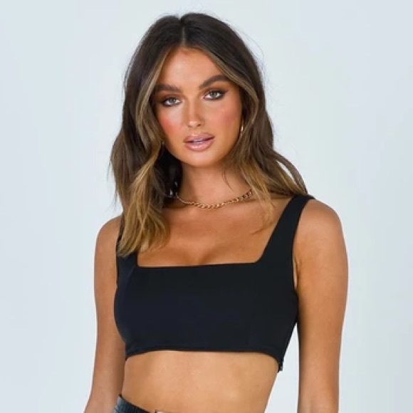 Princess Polly Tops - Princess Polly Huxley Crop Top NWOT